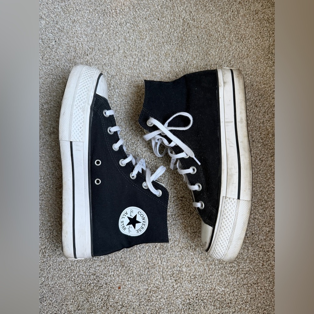 Chuck Taylor® All Star® Lift High Top Platform Sneaker (Women) - Picture 7 of 12